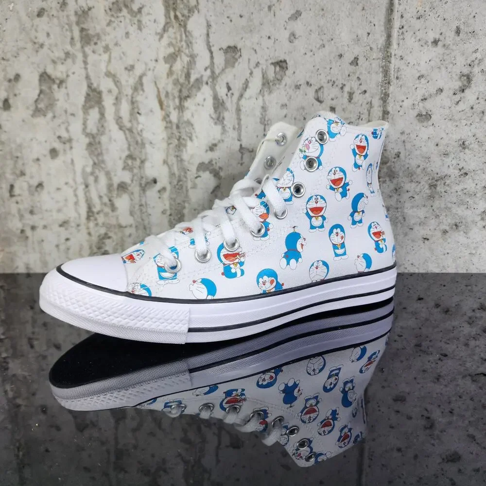 Converse x Doraemon Chuck Taylor All Star Hi Men's 8.5 White A15791C